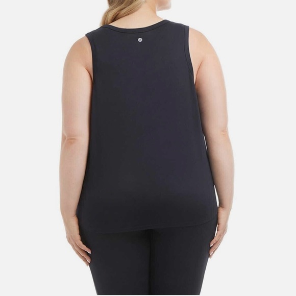 Danskin Women's 2 Pack Moisture Wicking Airbrush Tank - Picture 5 of 5